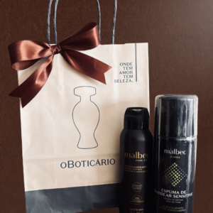 Coffret Desodorizante Malbec + Espuma de Barbear Malbec